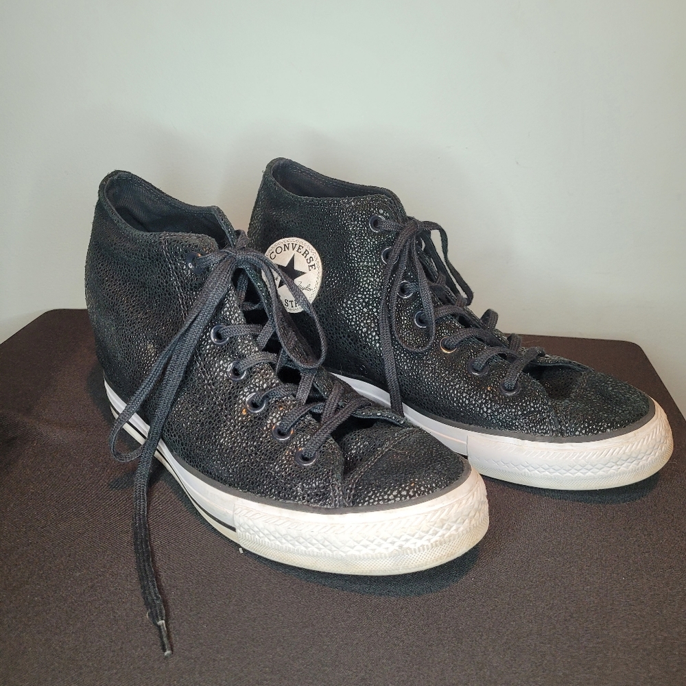 Converse CTAS Chuck Taylor Mid Lux Wedge Sneaker Women's Size 10